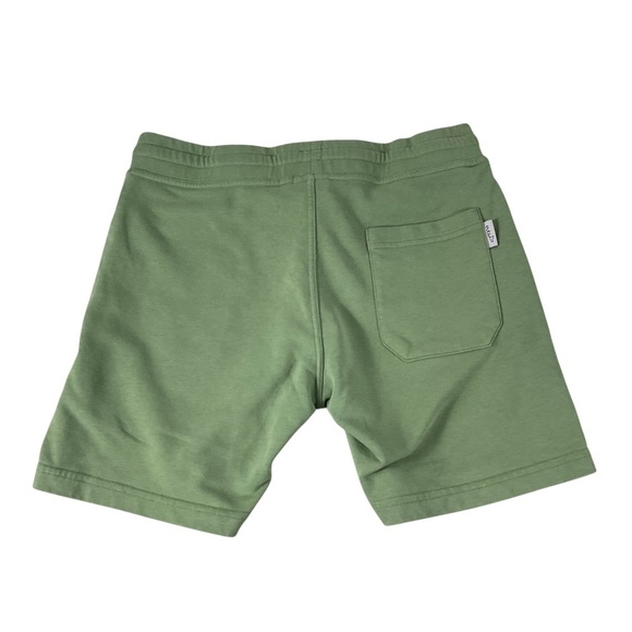 Eubi Men’s Lounge Shorts Green Size Small Lemon Patch 100% Cotton - Picture 2 of 9